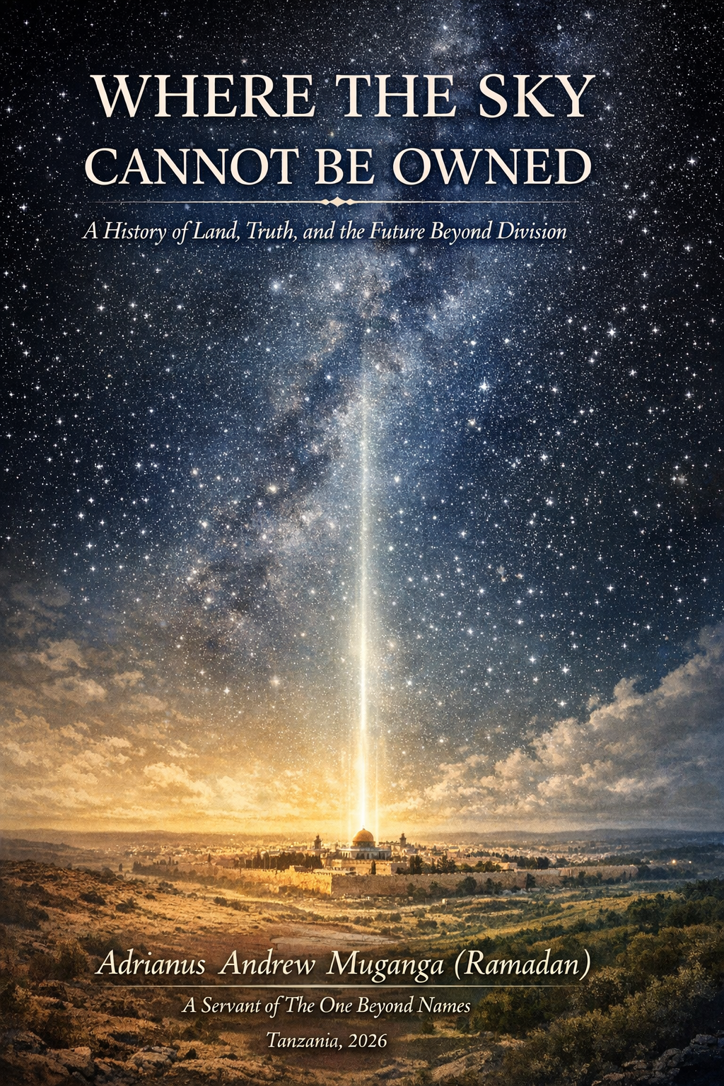 WHERE THE SKY CANNOT BE OWNED: A History of Land, Truth, and the Future Beyond Division book by Adrianus Muganga